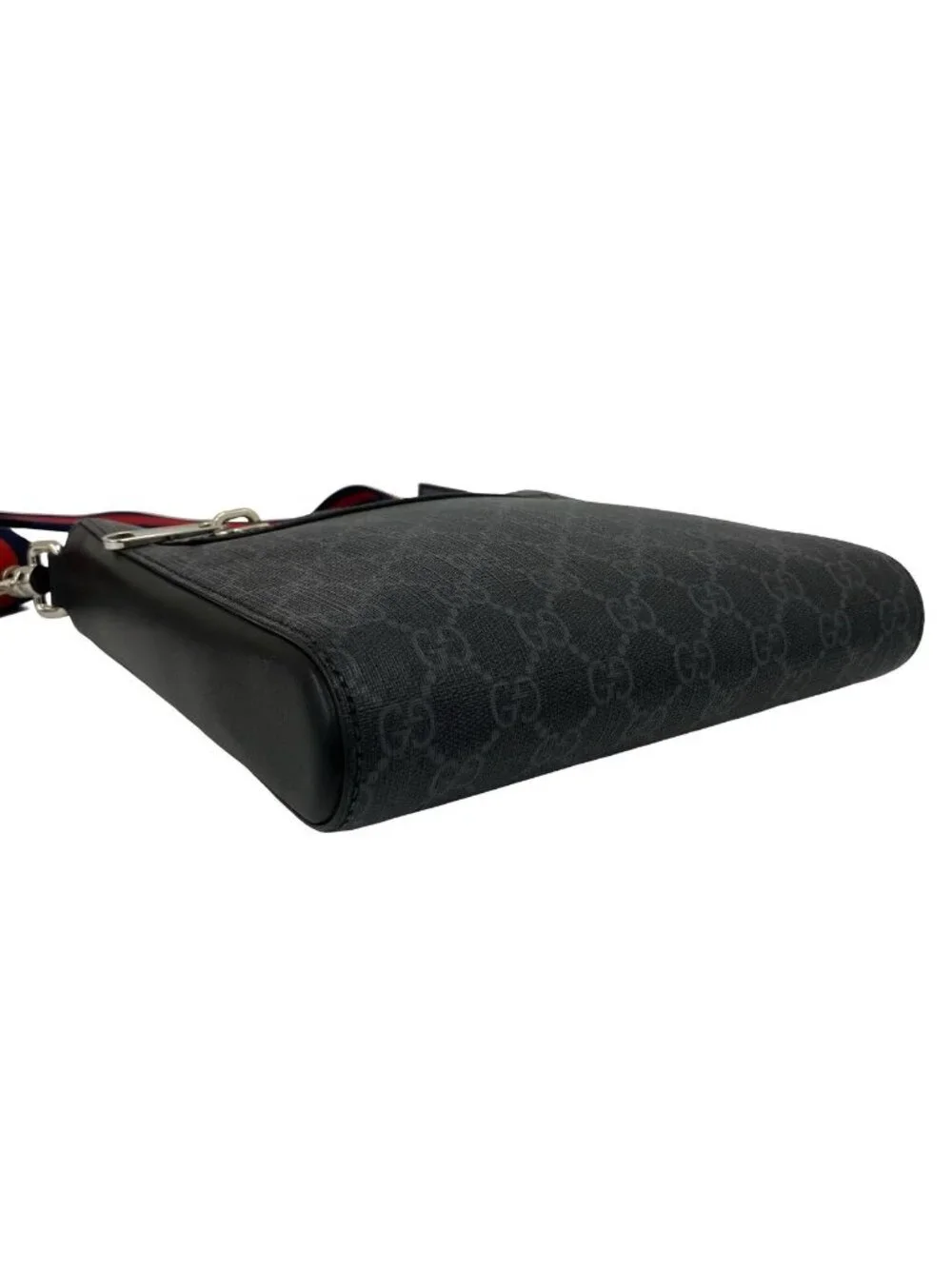 Gucci Sherry Line GG Supreme Small Messenger Leather Polyurethane Shoulder Bag